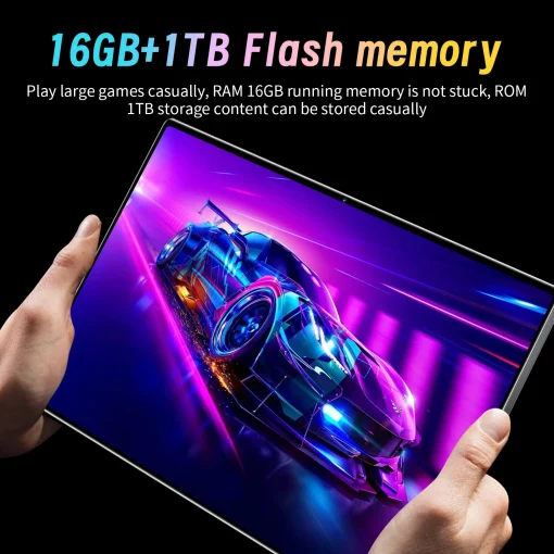 2024 global version tablet 16gb ram 1tb rom 10 1 inch tablet android 12 0 pad 1