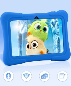 pritom 7 inch kids tablet quad core android 10 32gb wifi bluetooth educational software installed 2