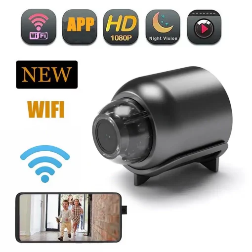 x5 1080p hd mini camera wifi baby monitor indoor safety security surveillance night vision camcorder ip