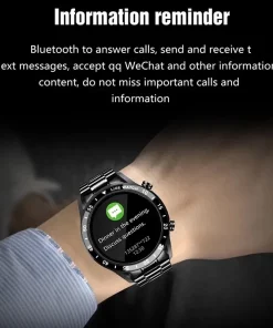 lige 2023 smart watch men full circle touch screen bluetooth call men smartwatch waterproof sport activity 5